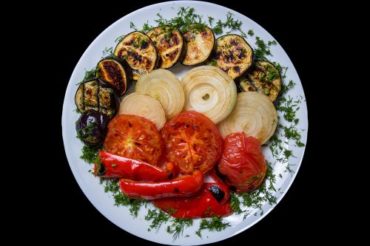 Овощи на мангале